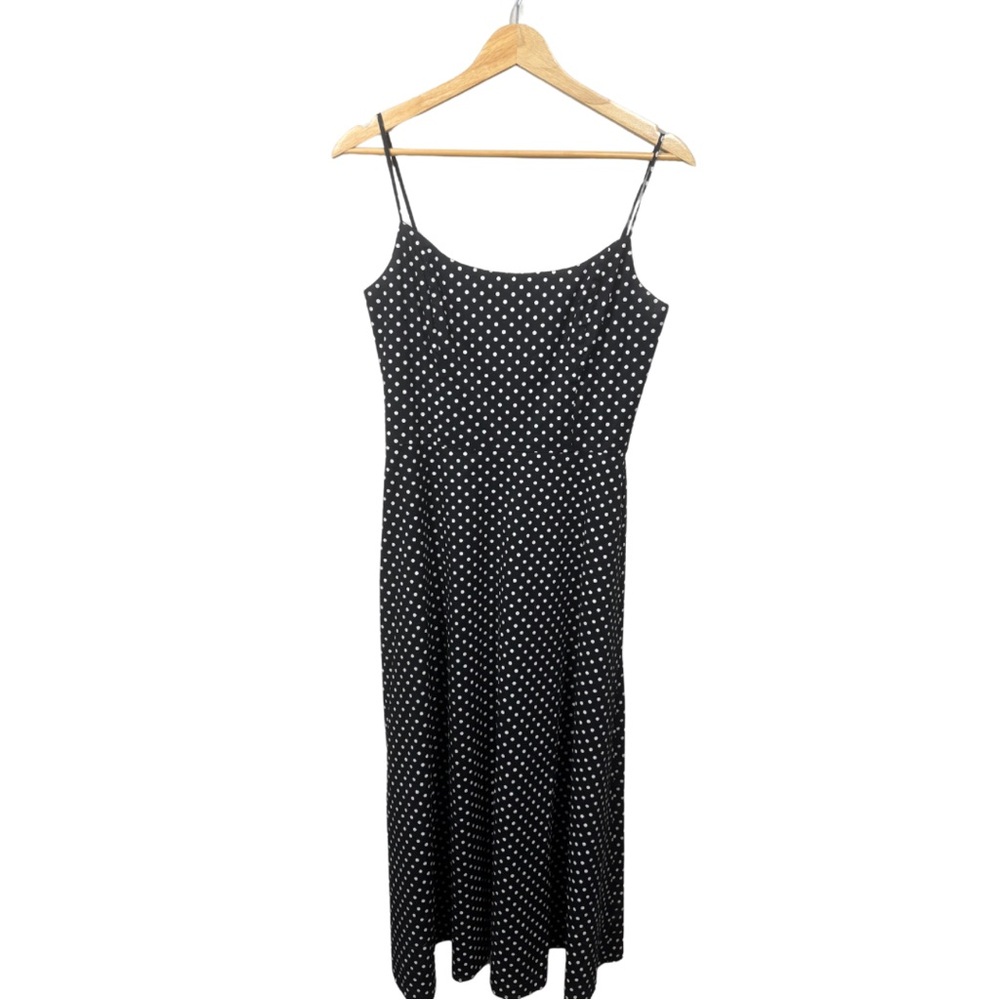 Vintage Jessica Howard Polka Dot Midi Dress